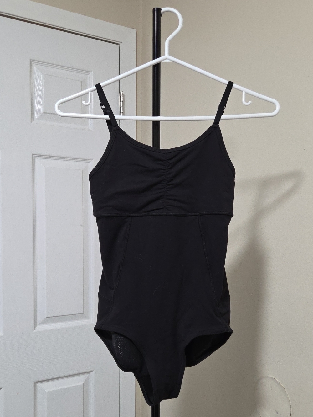 Ivivva Black Girls' One-Piece Leotard with Adjustable Straps